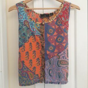 Patterned Tank Top
